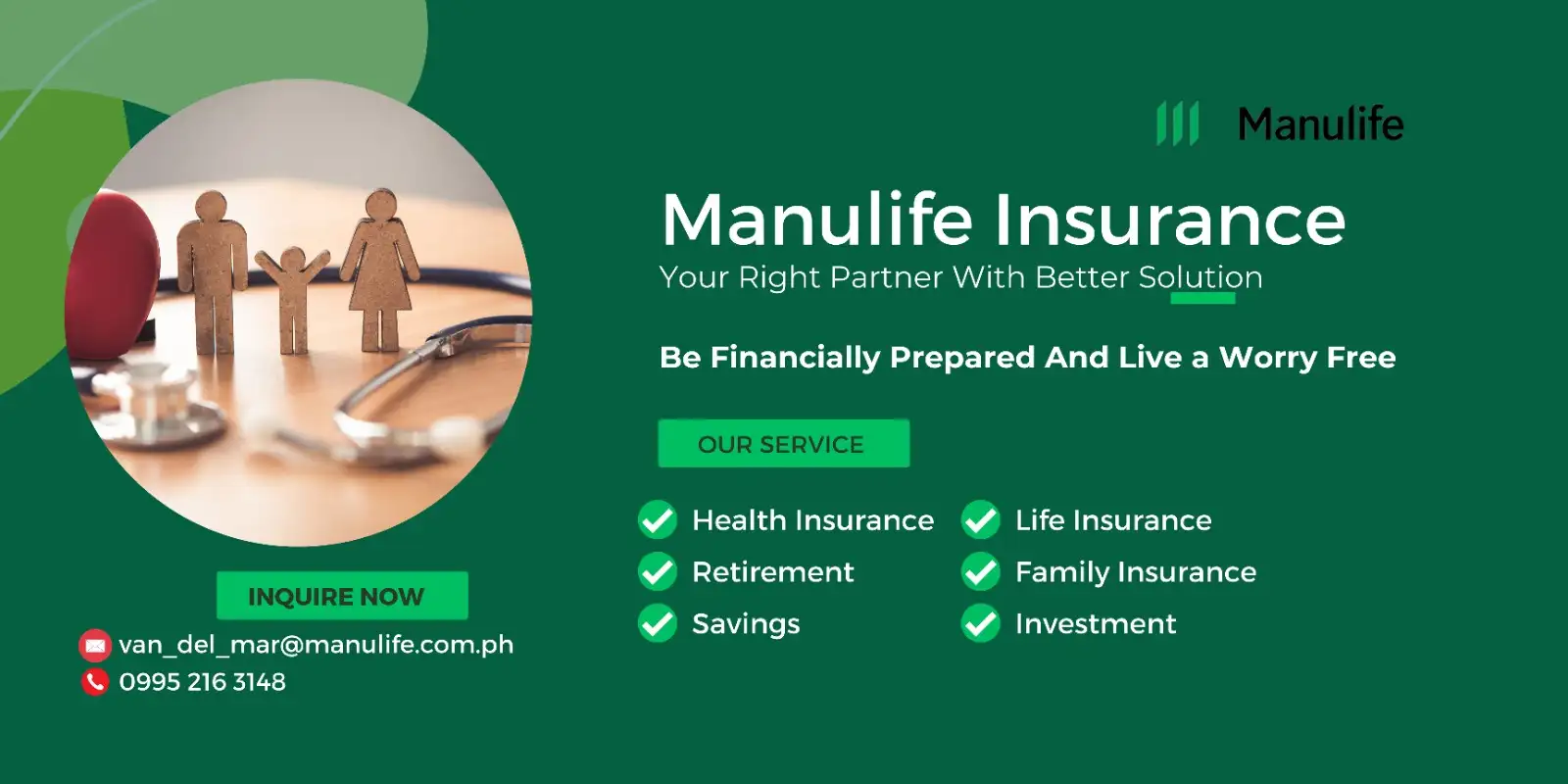 Van Del Mar Unit - Manulife Malolos Bulacan Banner