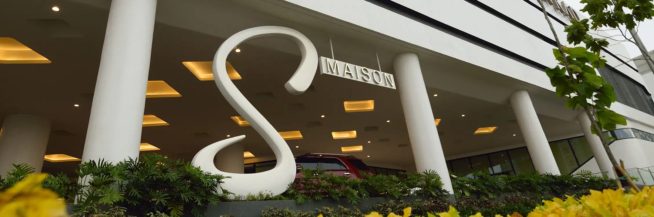 S Maison at Conrad Manila Banner