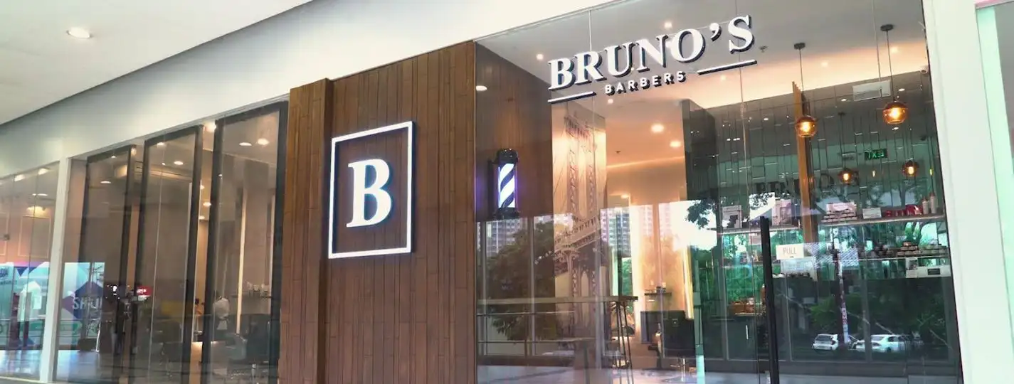 Bruno's Barbers Banner