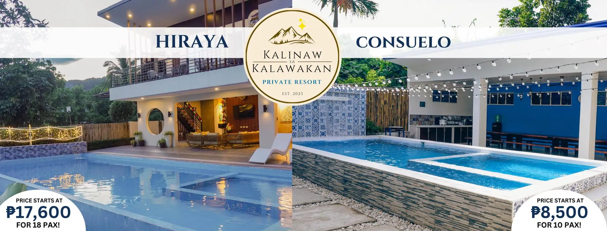 Kalinaw sa Kalawakan Private Resort Bulacan Banner