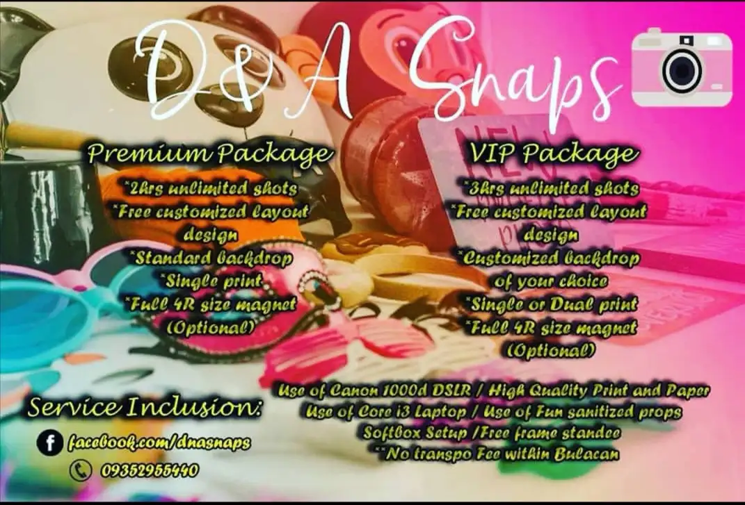 D&A Snaps and Photobooth Banner