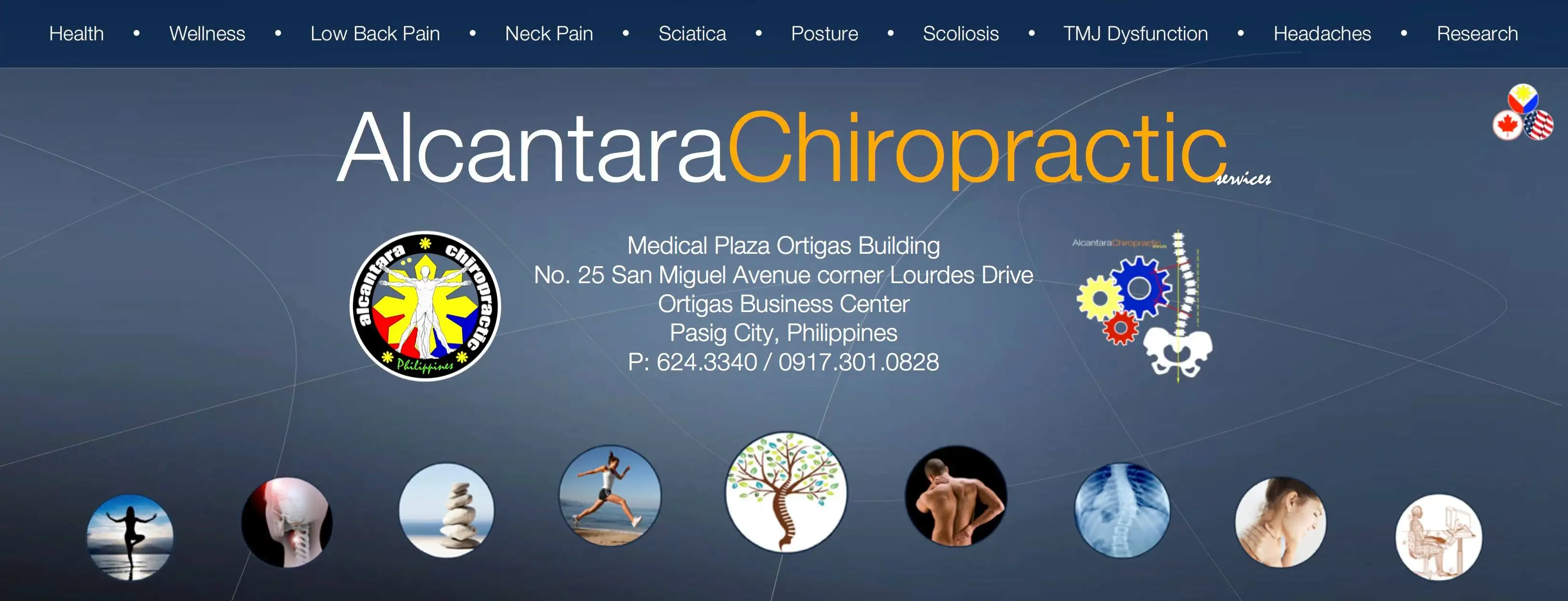 Alcantara Chiropractic Philippines Banner