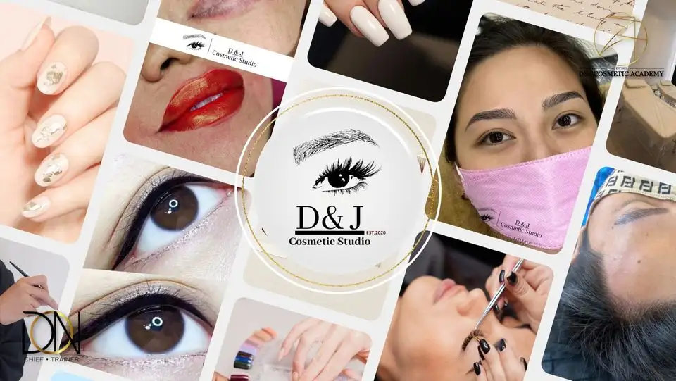 D & J Cosmetic Studio Pulilan Bulacan Branch x Jaenics Salon & Nail Spa Banner