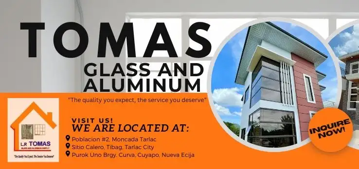 Tomas Glass Aluminum Banner