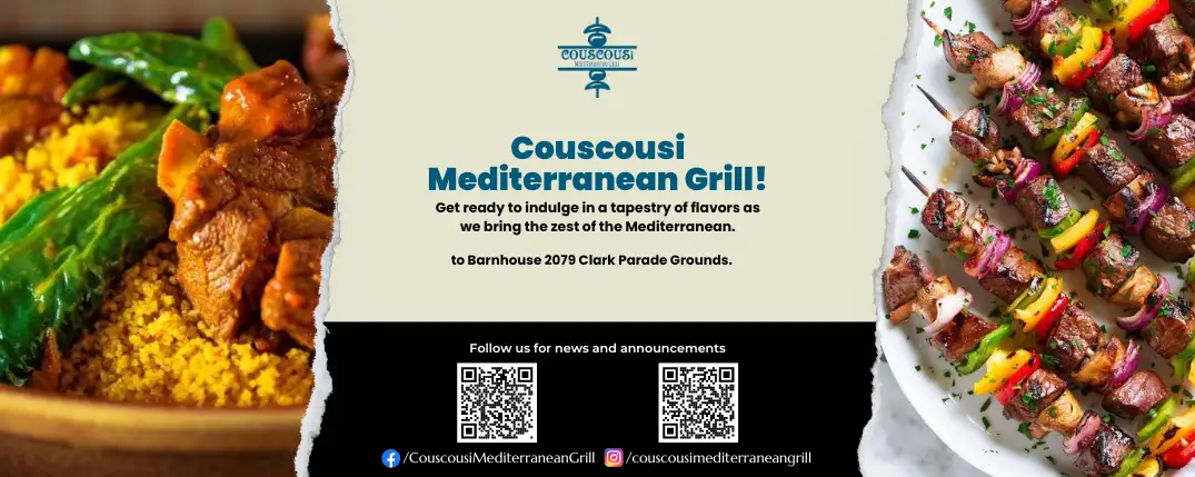 Couscousi Mediterranean Grill Banner