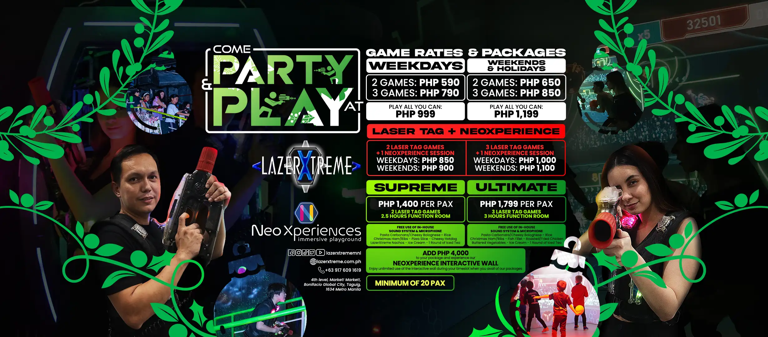 LazerXtreme Banner