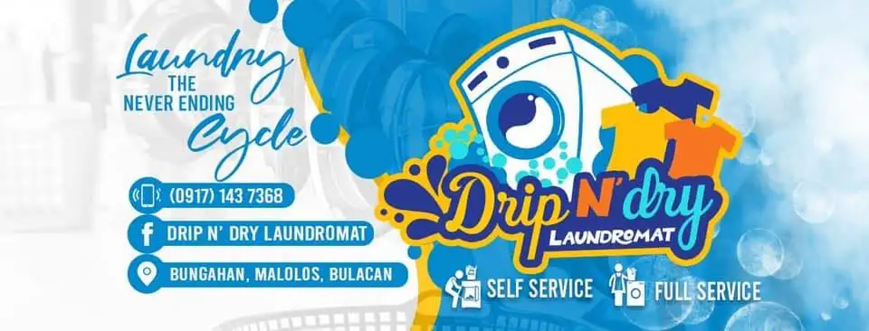 Drip N' Dry Laundromat-Bungahan Branch Banner