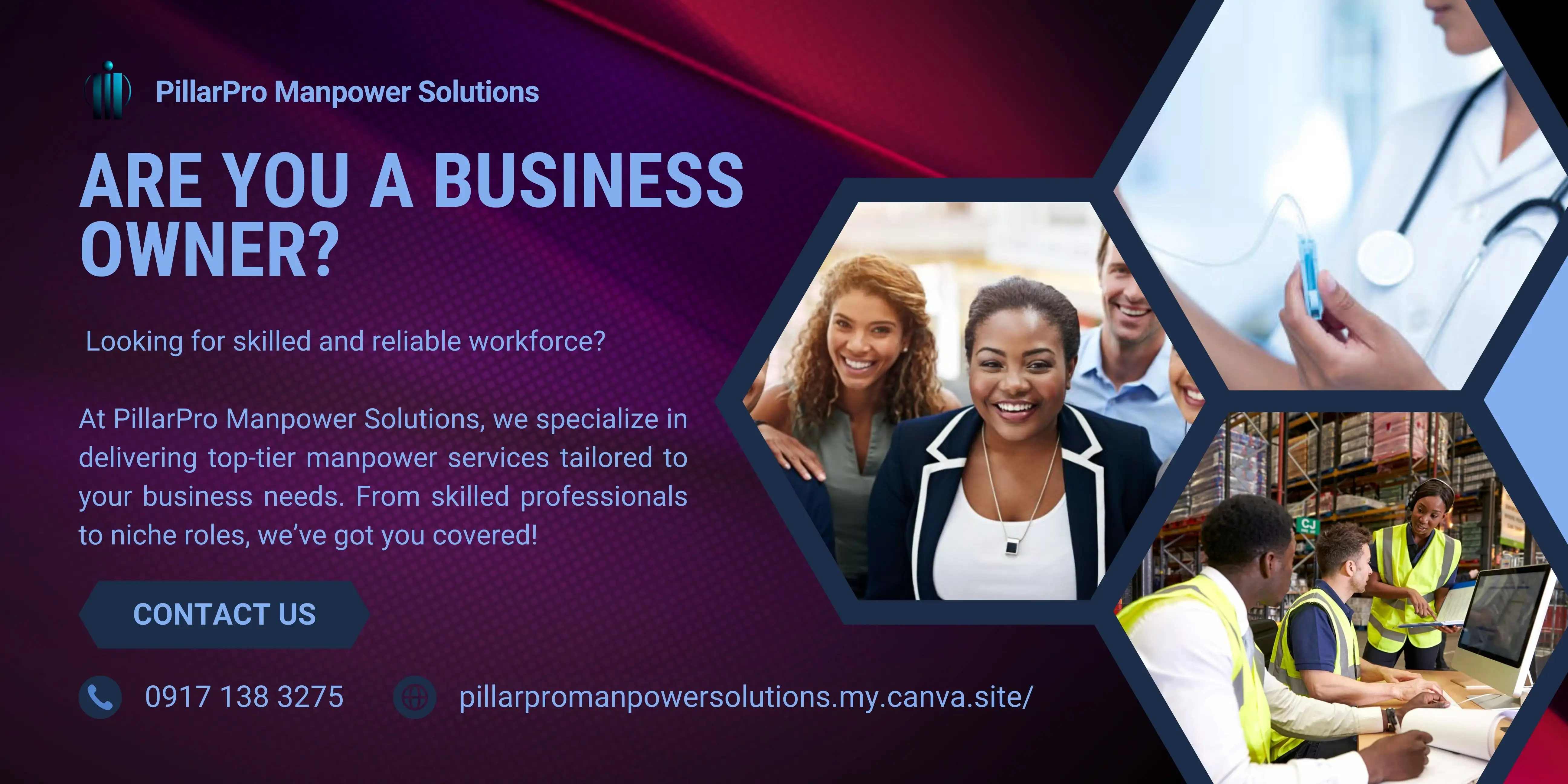 PillarPro Manpower Solutions Banner