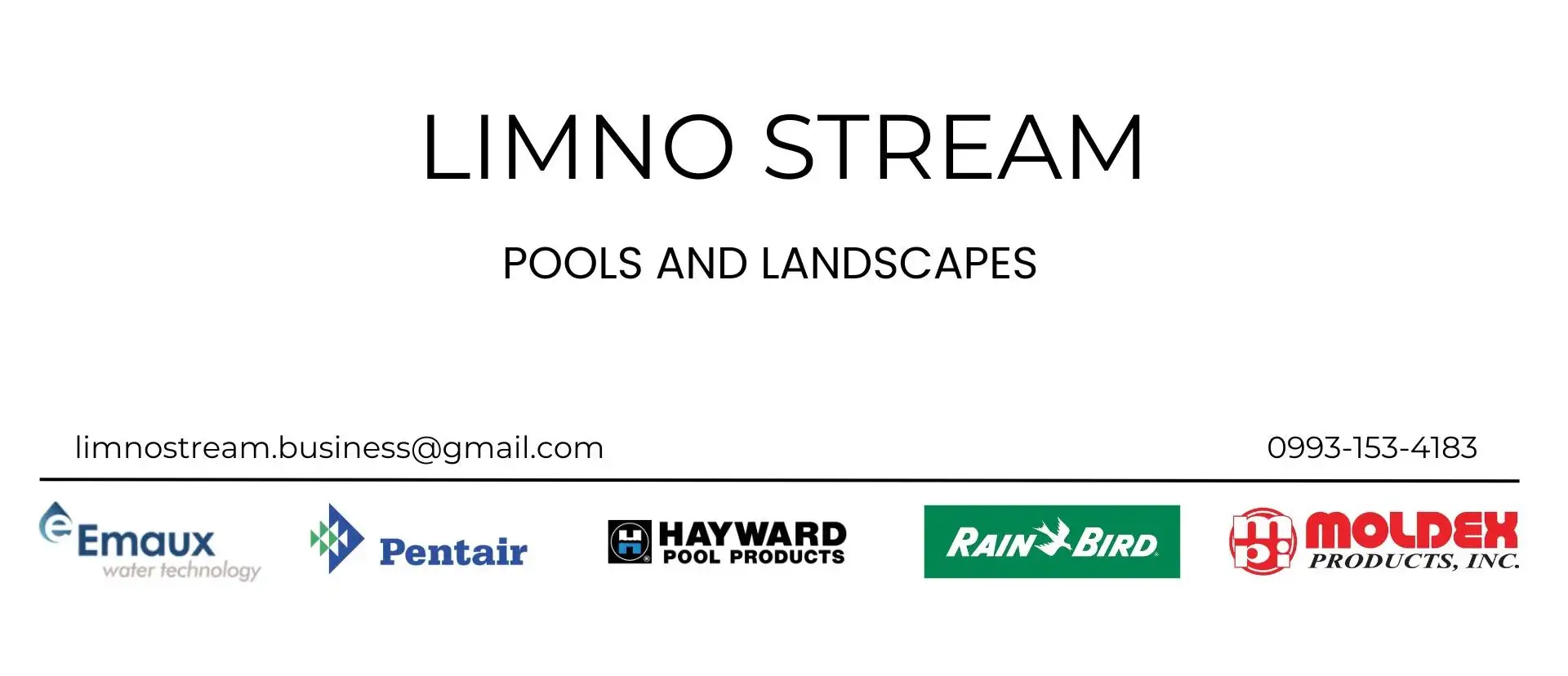 Pools and Landscapes - Limno Stream Philippines Banner