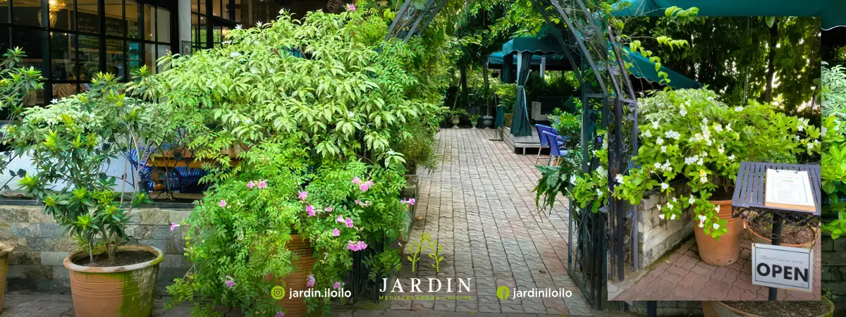 Jardin Mediterranean Cuisine Banner