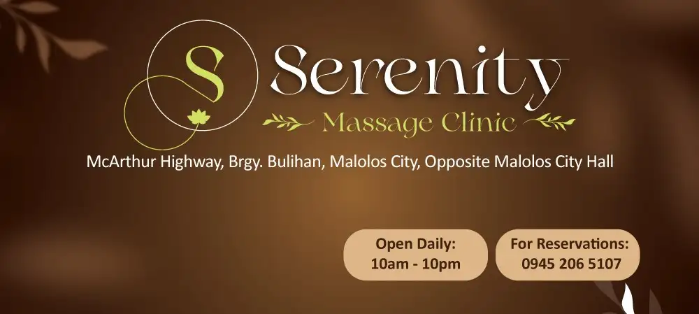 Serenity Massage Clinic Banner