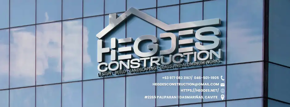 Hegdes Construction and Landscaping Services Banner