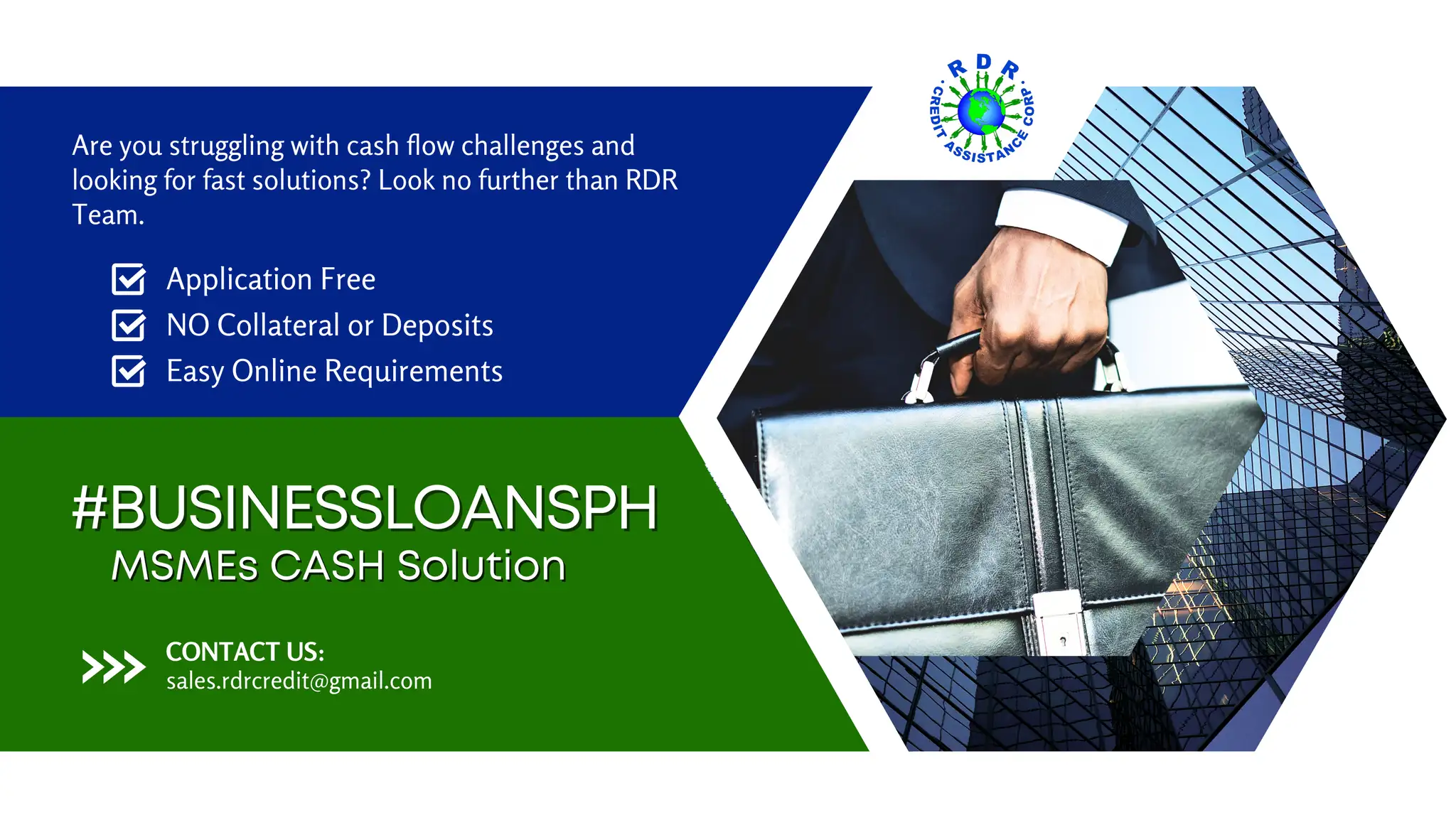 RDR Credit Assistance  (businessloansph) Banner