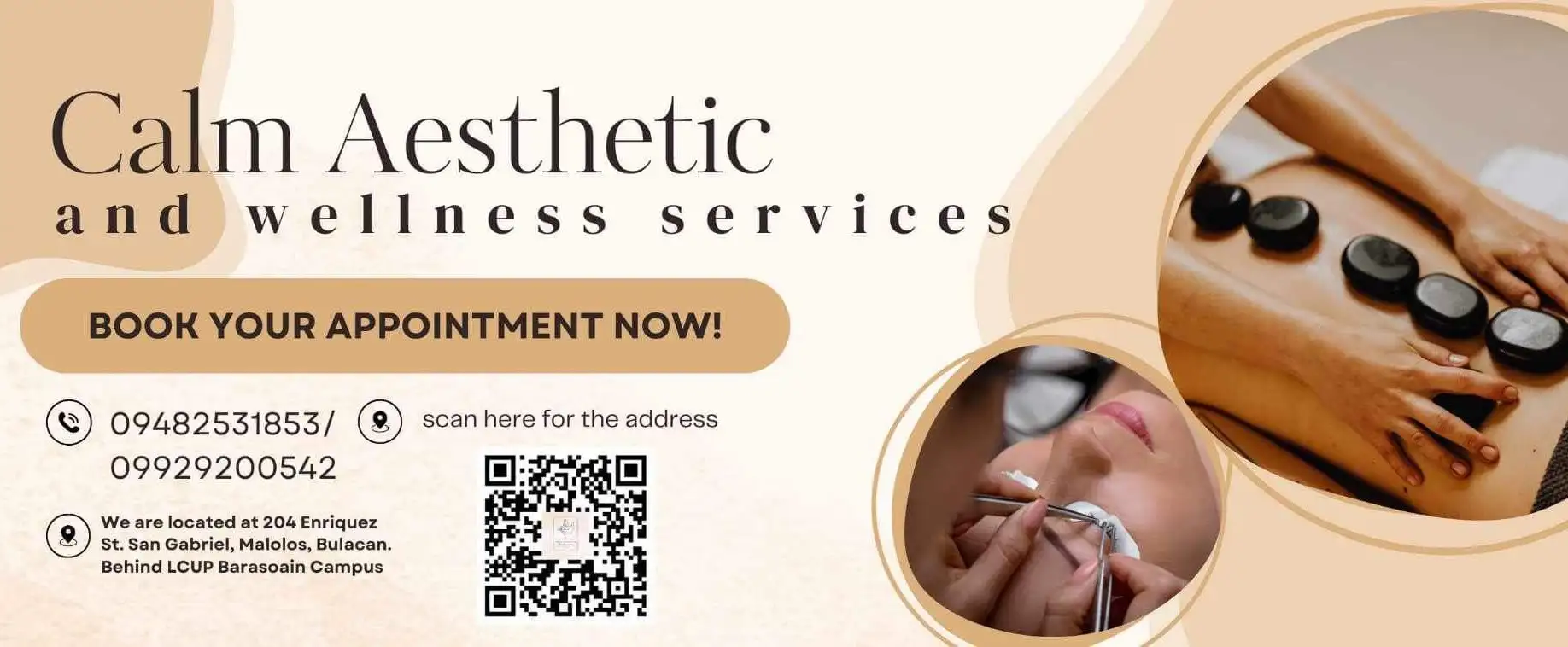 Calm Aesthetic and Wellness Services  (Health wellness beauty) Banner