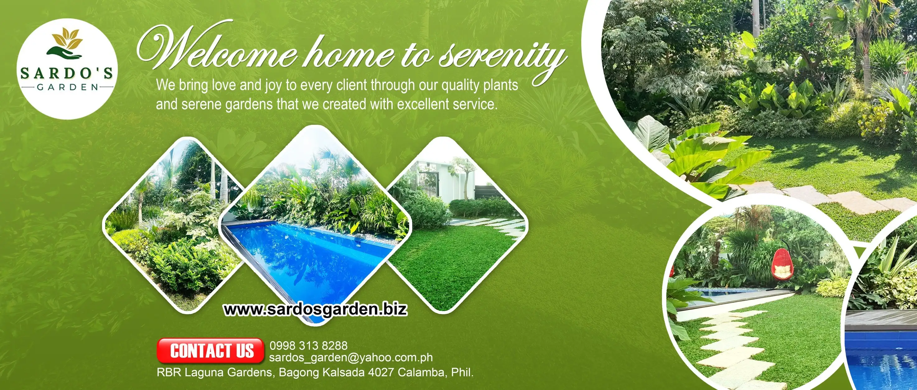 Sardo's Garden Banner