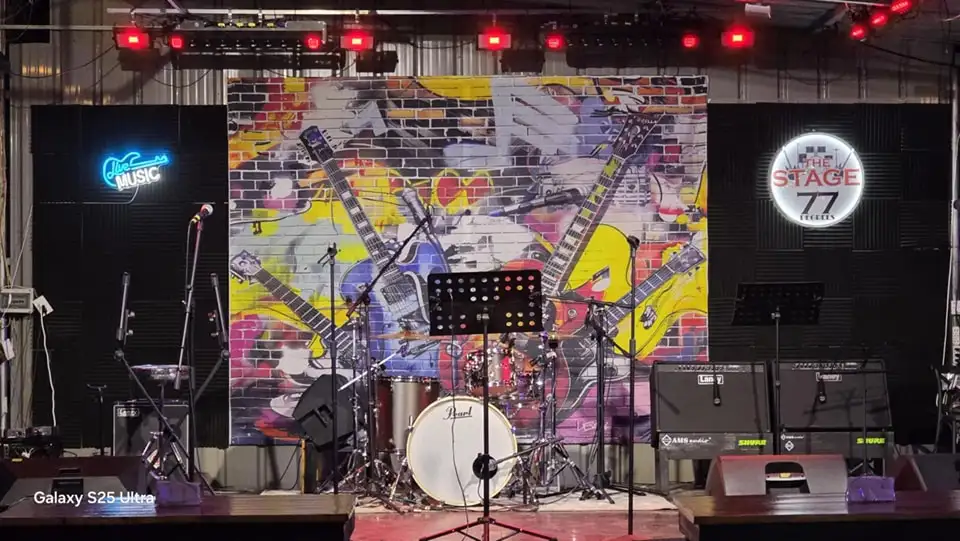 77 Degrees Bar and Grill Banner