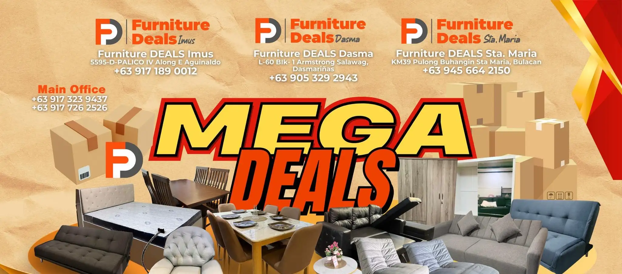 Furniture DEALS Philippines Banner