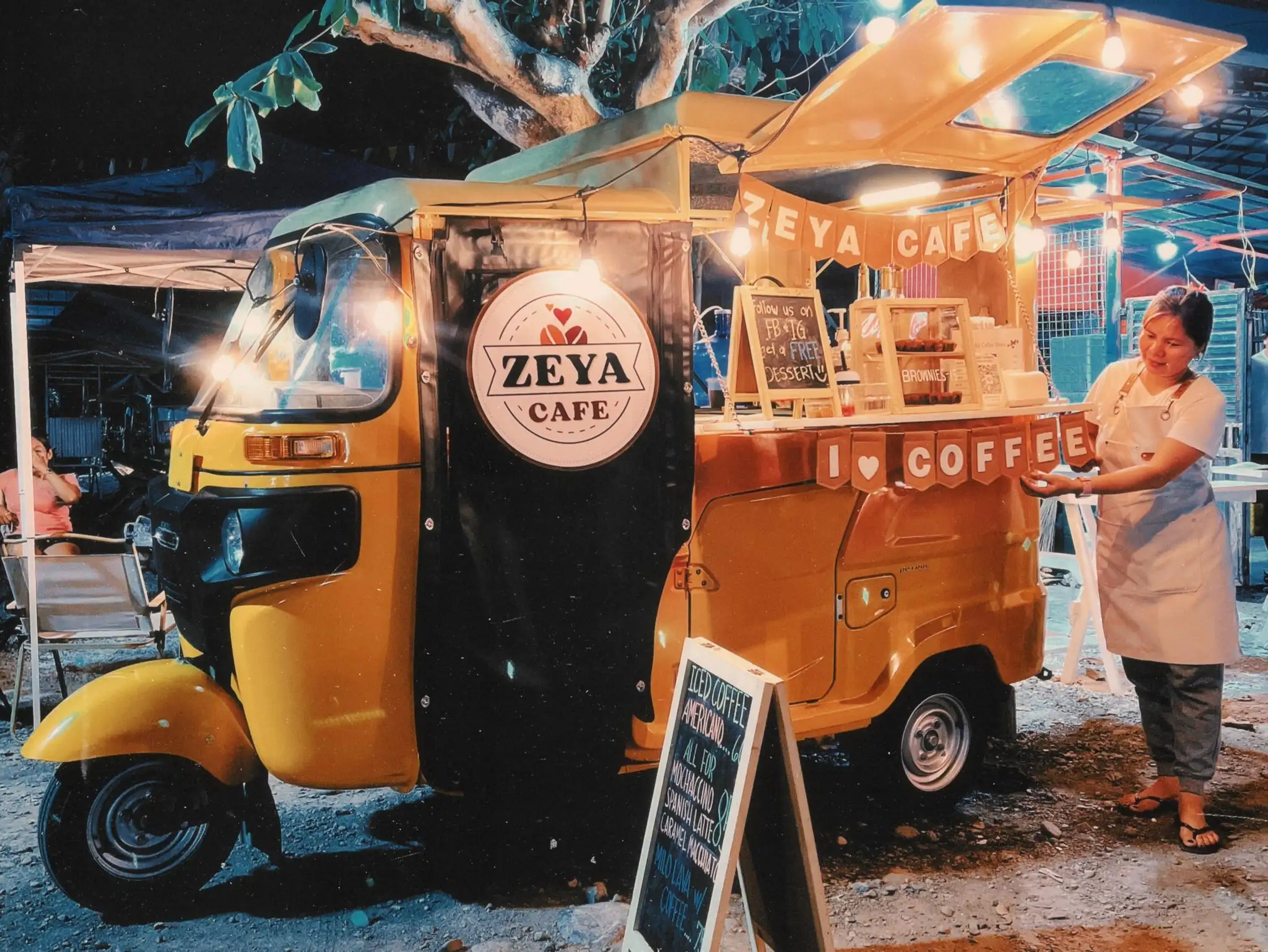 Zeya Café  (Mobile Coffee) Banner