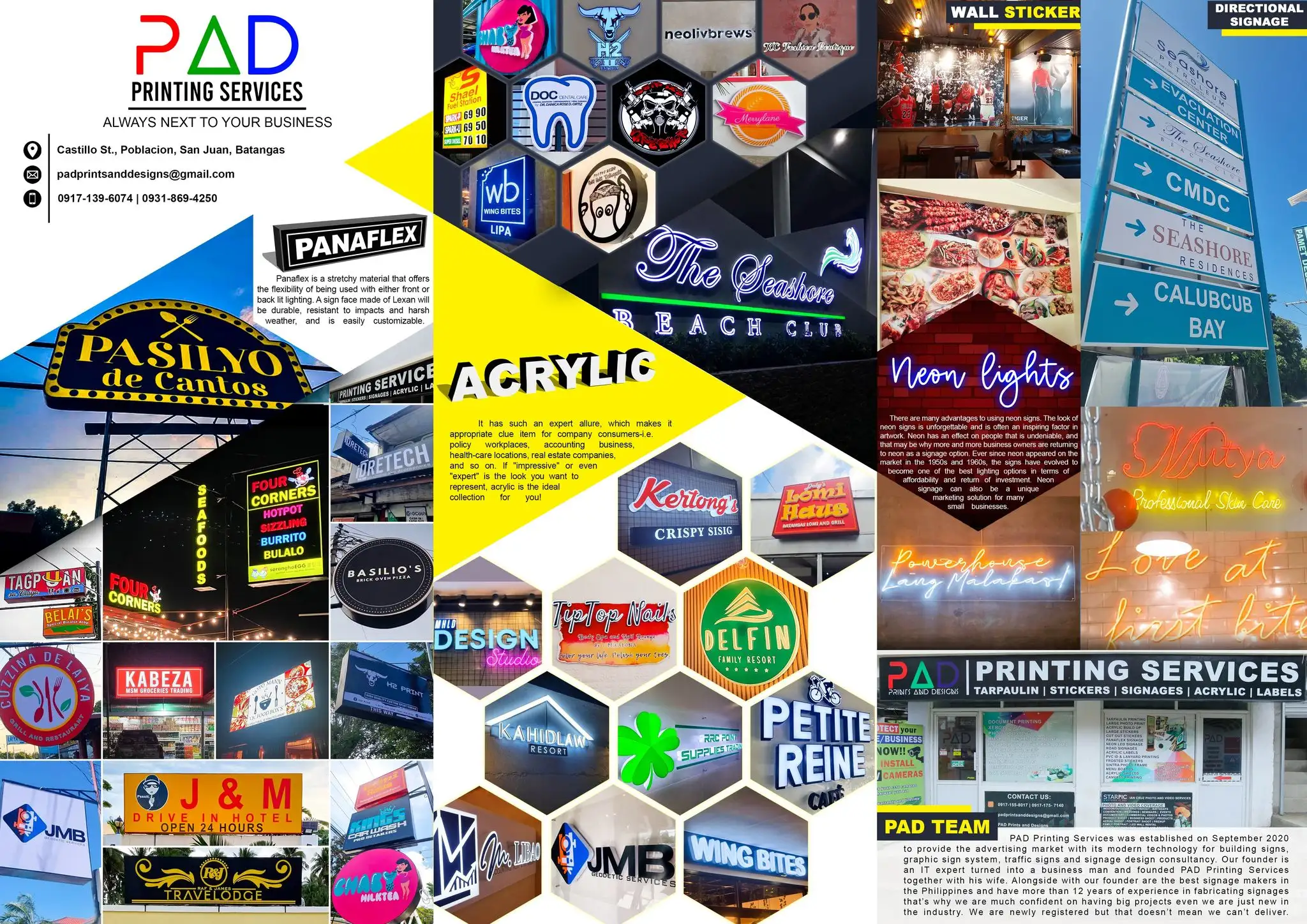 PAD Prints and Designs Banner