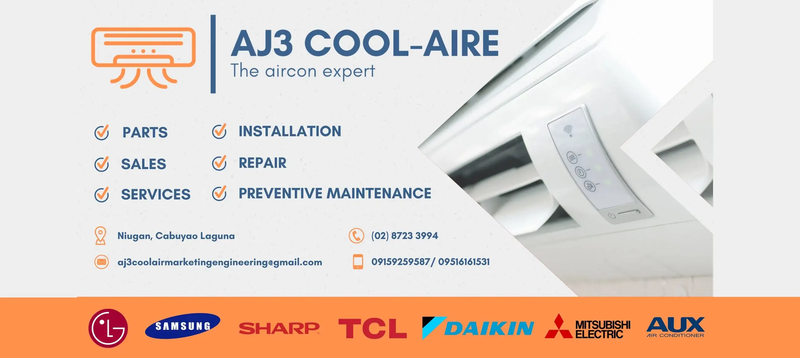 AJ3 Cool-Aire Laguna Banner