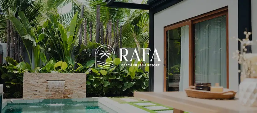 Rafa Beach Villas & Resort Banner