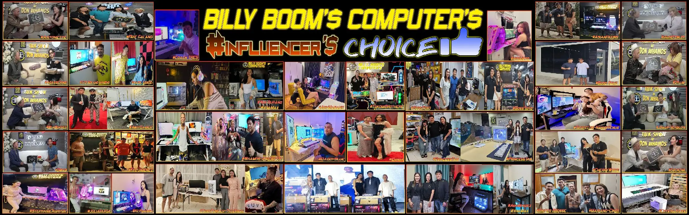 Billy Booms Computers Banner