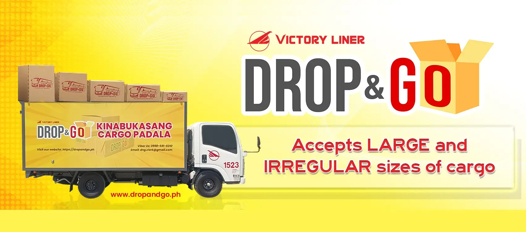 Drop&Go Victory Liner Banner