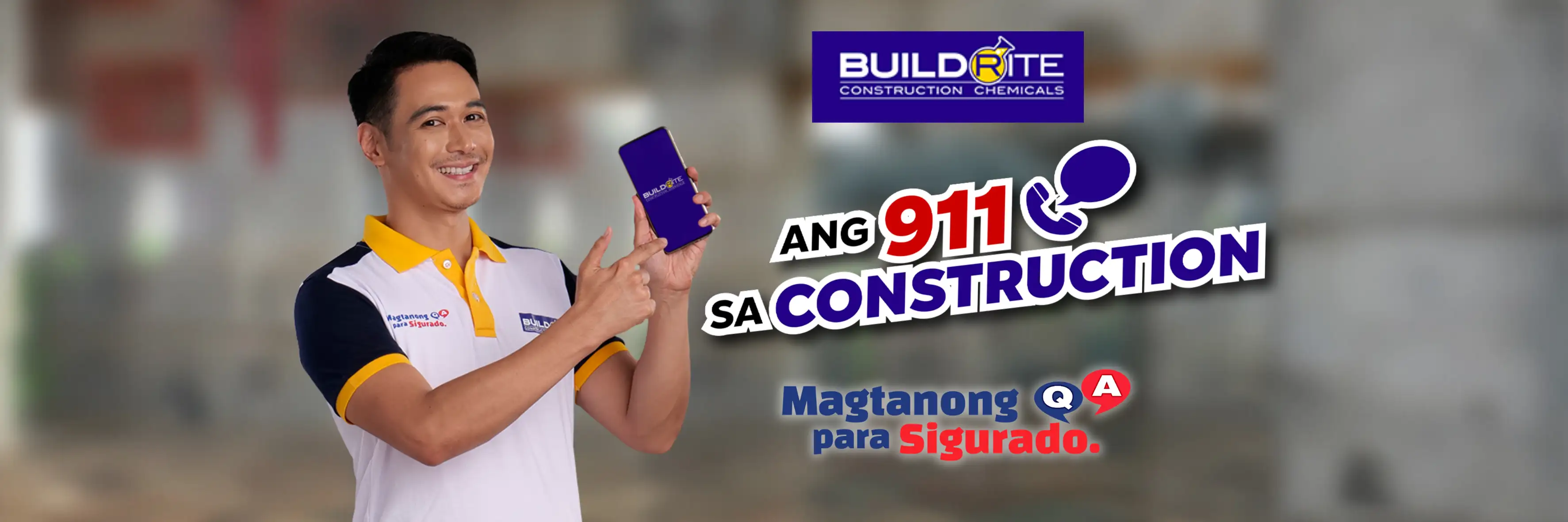 Buildrite Construction Chemicals Banner