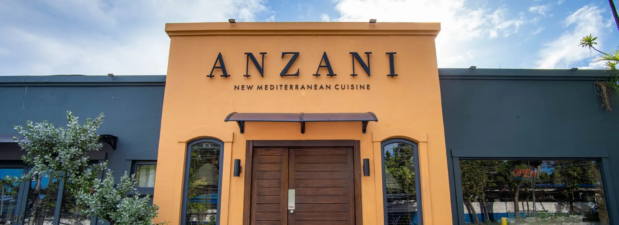 Anzani Restaurant Banner
