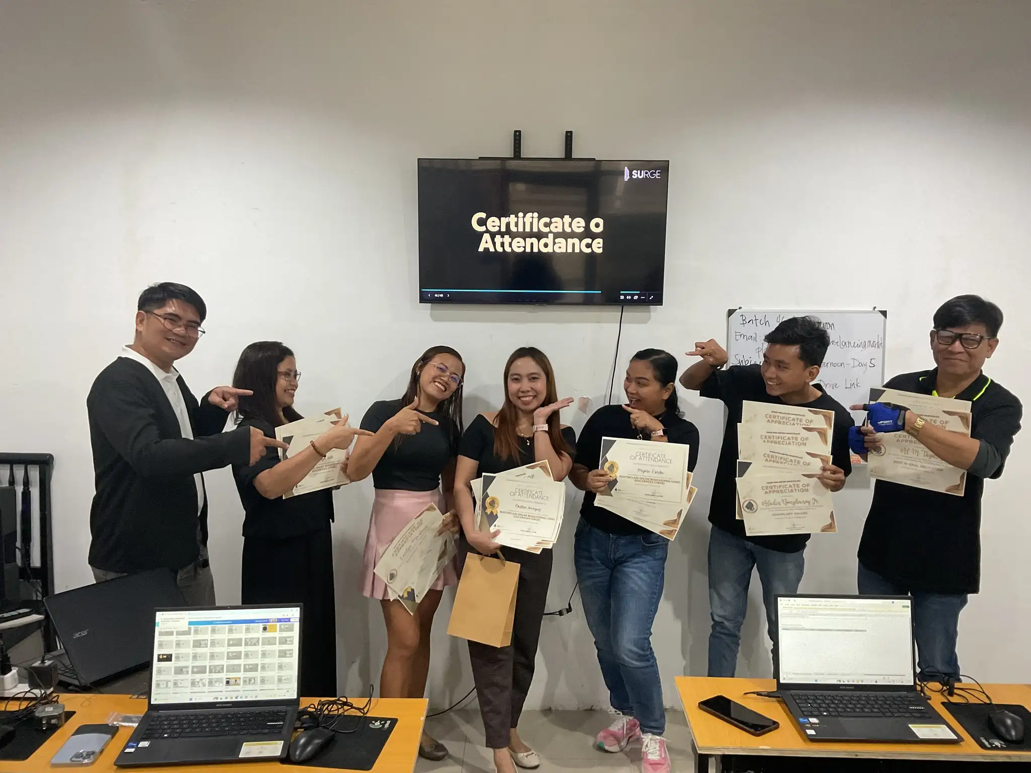 Surge Training Center- Tagum Banner