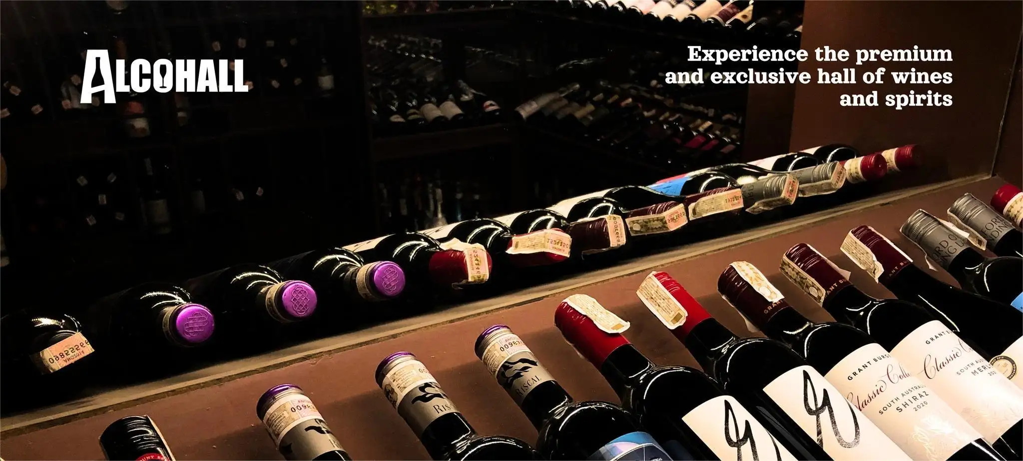 Alcohall - Michael's Wines and Spirits Banner