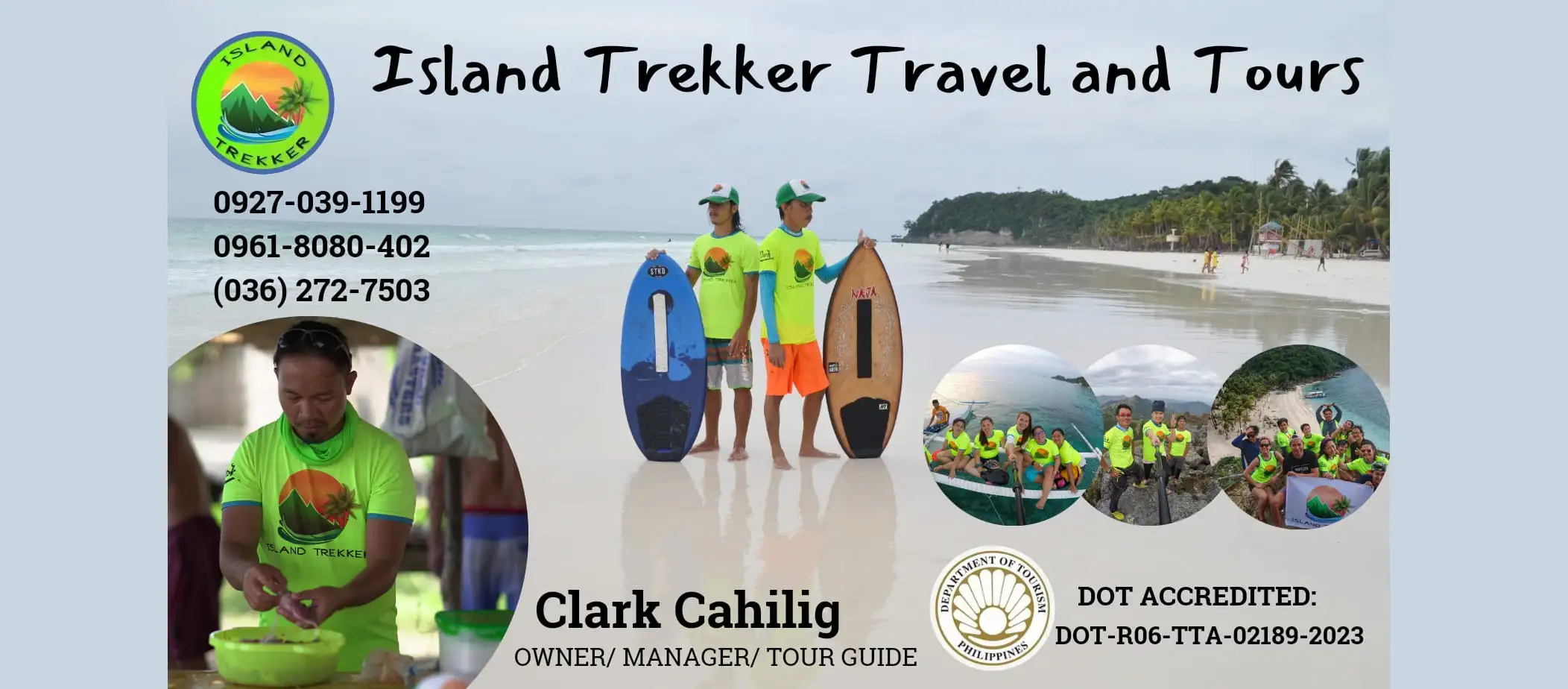 Island Trekker Travel and Tours Banner