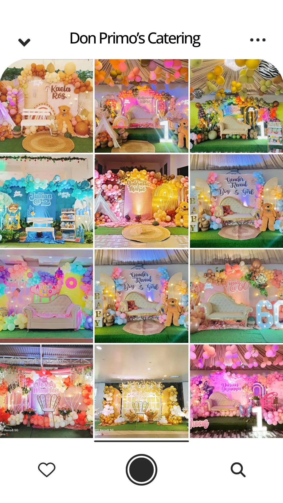 Don Primos Catering Services Banner