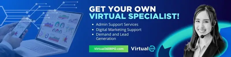VIRTUAL360 BPO Banner
