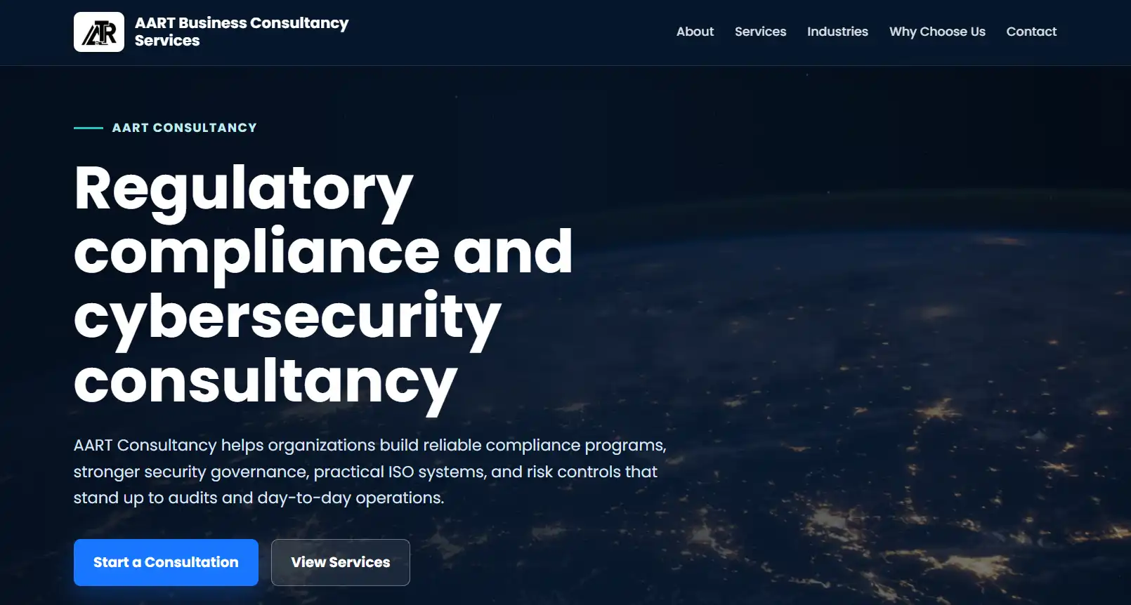 AART Business Consultancy Services Banner