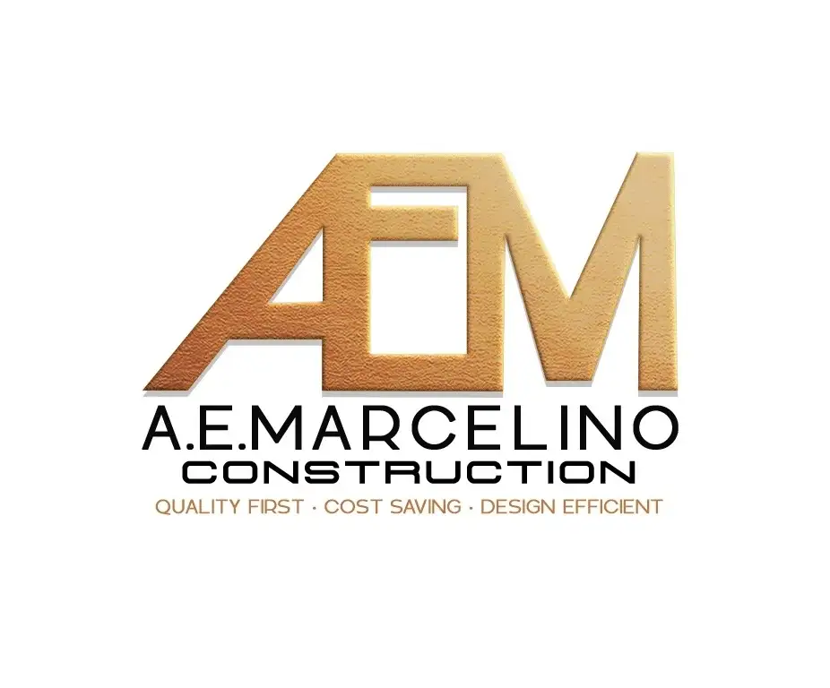A.E. Marcelino Construction Logo