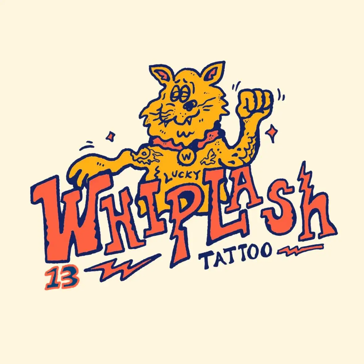 Whiplash Tattoo Logo