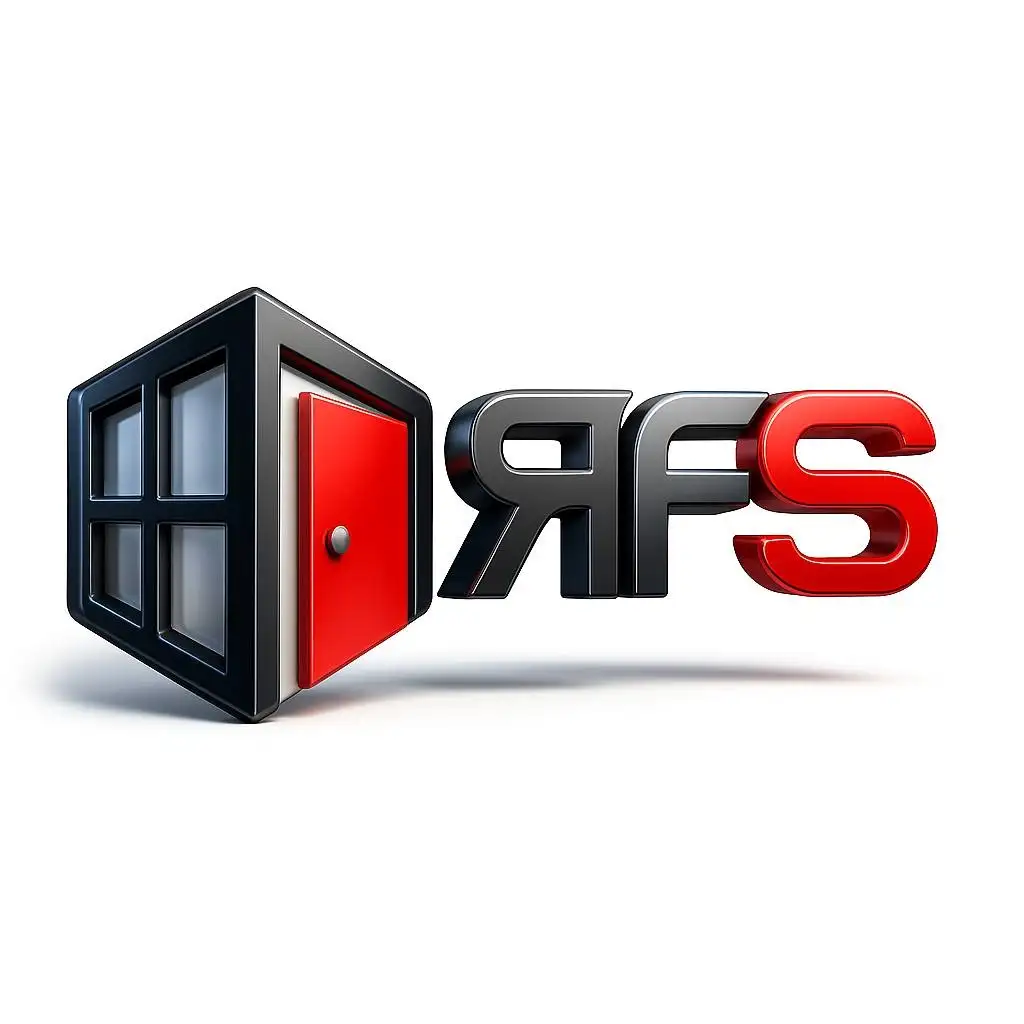 Robles Fabrication Services - Aluminum & Glass - Doors & Windows Fabricator Logo