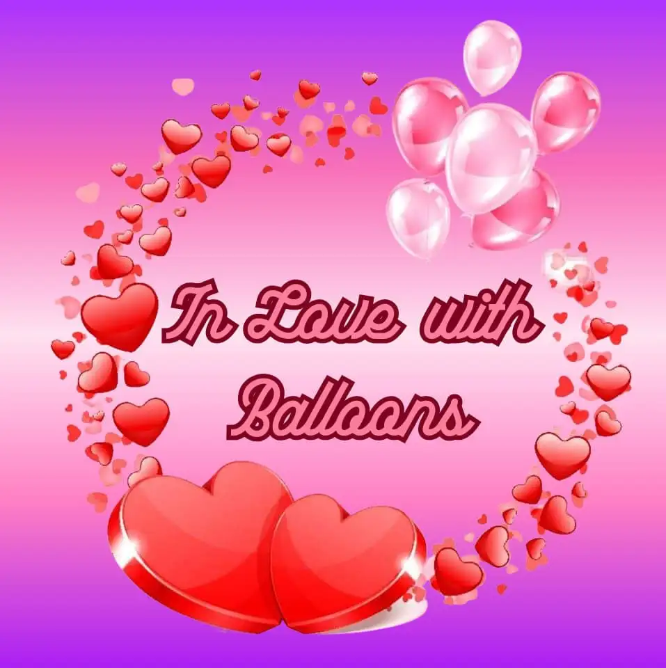 In love with Balloons Logo