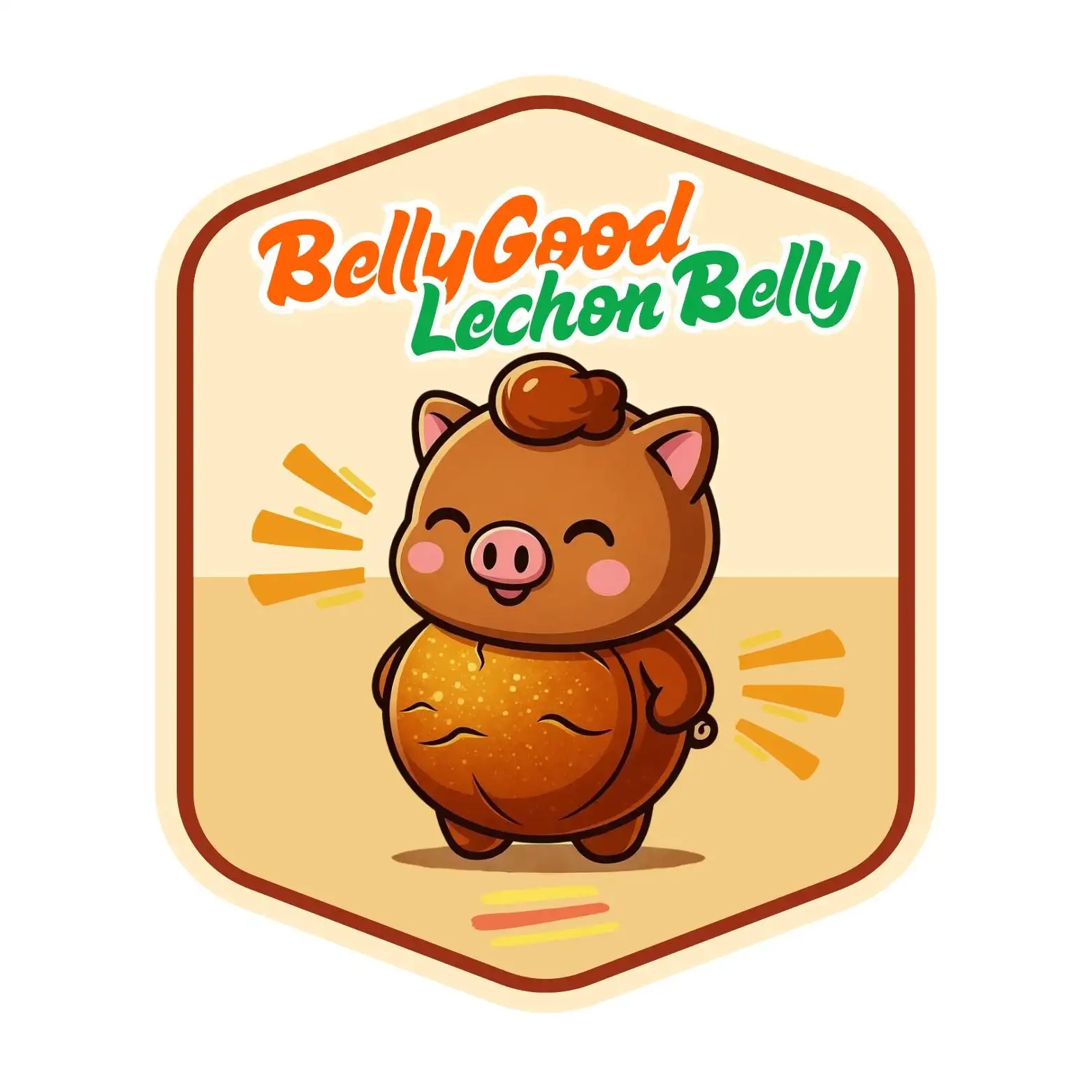 Belly Good (Baliuag Lechon Belly) Logo