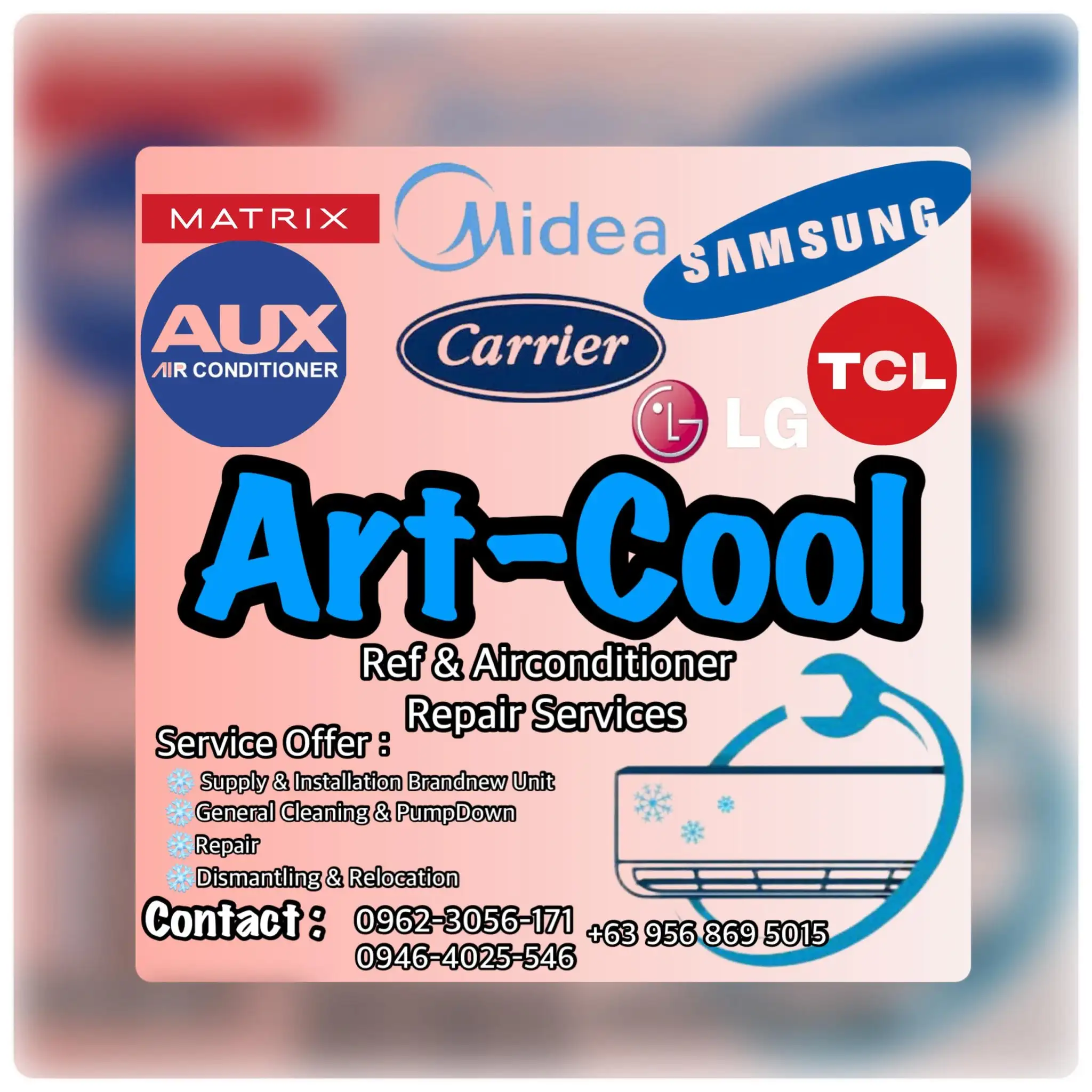 Art-Cool Ref & Aircon Services Logo