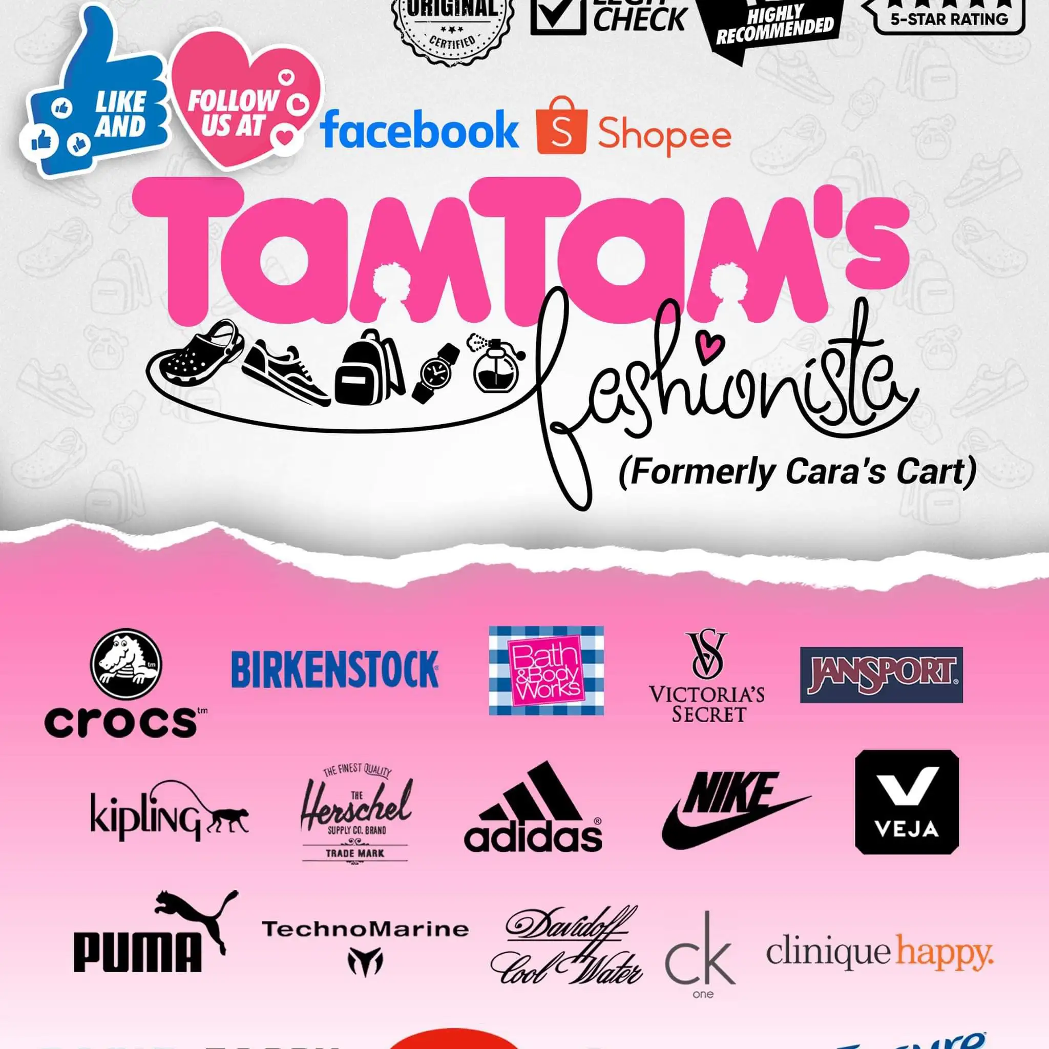 Tamtam's Fashionista Logo