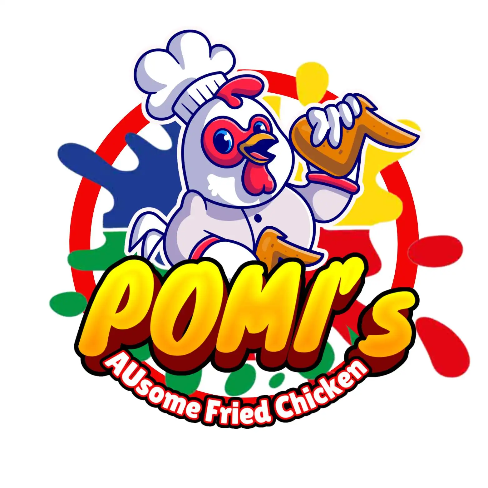 POMI's Ausome Fried Chicken Logo