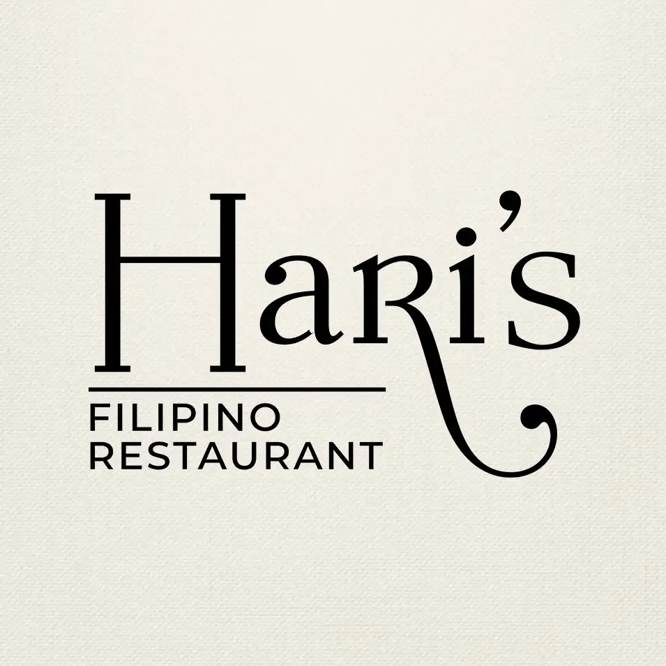 Hari's Filipino Restaurant Logo