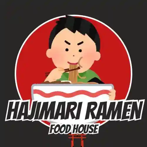 Hajimari Ramen Food House Logo